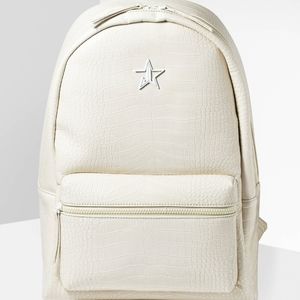Jeffree Star Vanilla Crocodile Backpack